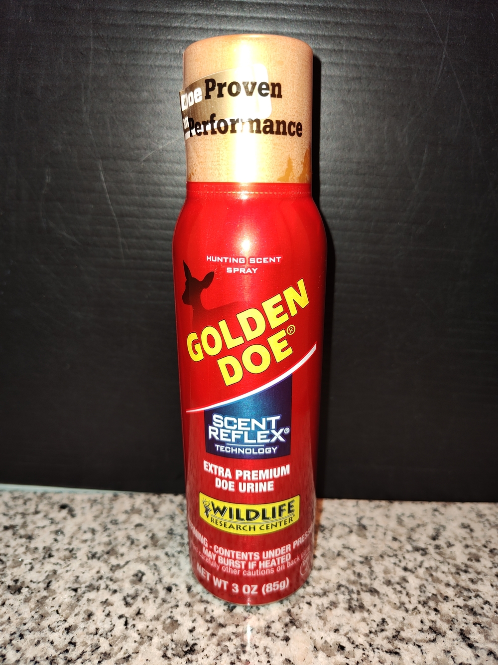 Deer Hunting Scent Spray - Wildlife Research Golden Doe Extra Premium 3oz. NWT.